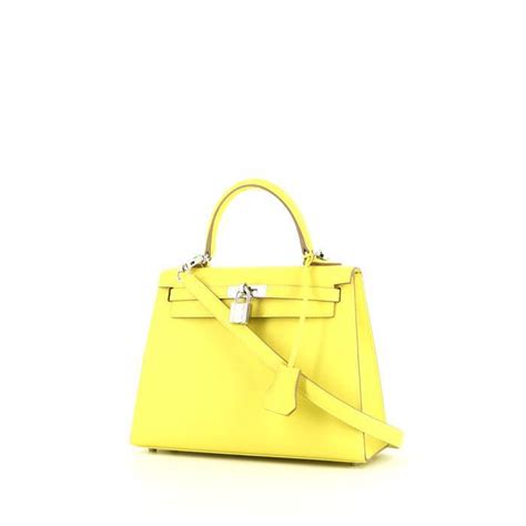 borsa giallo ocra hermes|Hermès.